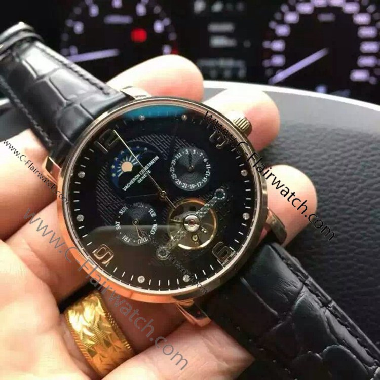 Vacheron Constantin Replica Watch Moon phase Tourbillon dd